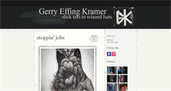 Desktop Screenshot of gerrykramer.com