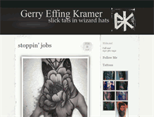 Tablet Screenshot of gerrykramer.com